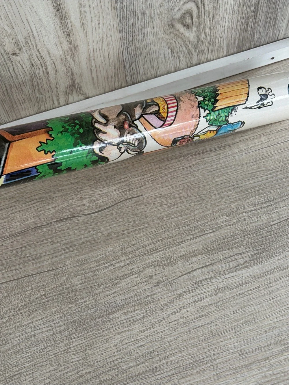 Lot Of 3 Vintage Wrapping Paper Rolls New Sealed Nature Birthday Cottage Holiday